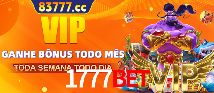 Banner promocional do 1777BET oferecendo 100% de recompensas adicionais contínuas para quem fizer o login diário (Daily sign-in), com um mascote de coelho.